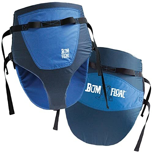 Bum Float buoyancy aids in blue and black