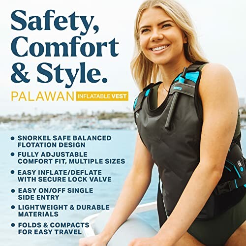 Seaview Palawan Inflatable Snorkel Vest